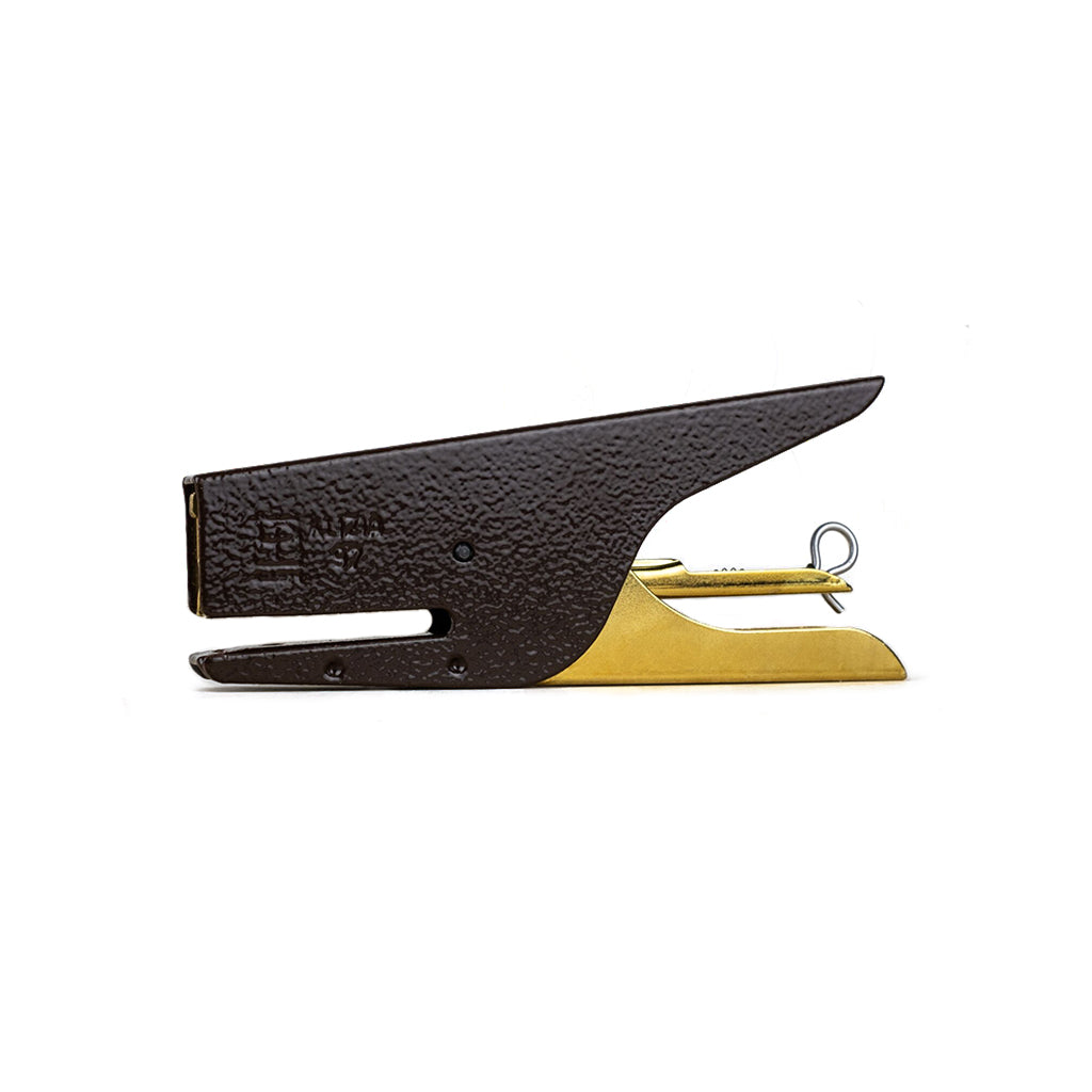 Klizia 97 Stapler Brown &amp; Gold   at Boston General Store