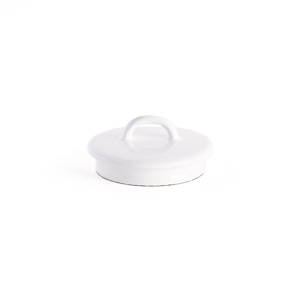 Riess Enamel Lid, Classic White | Boston General Store