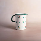 Enamel Measuring Jug: Floral Design Boston General Store