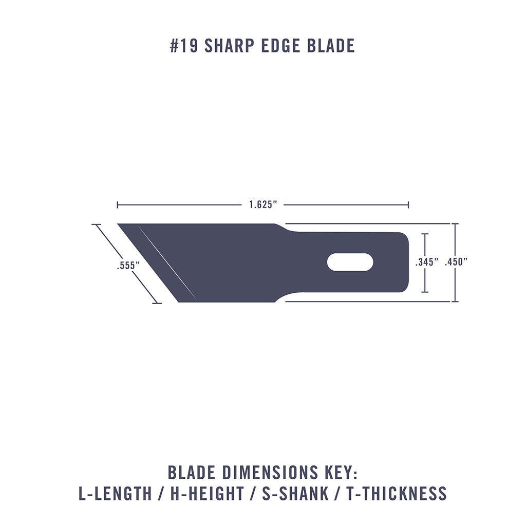 Excel 19 Sharp Edge Replacement Blade, Set of 5 Boston General Store