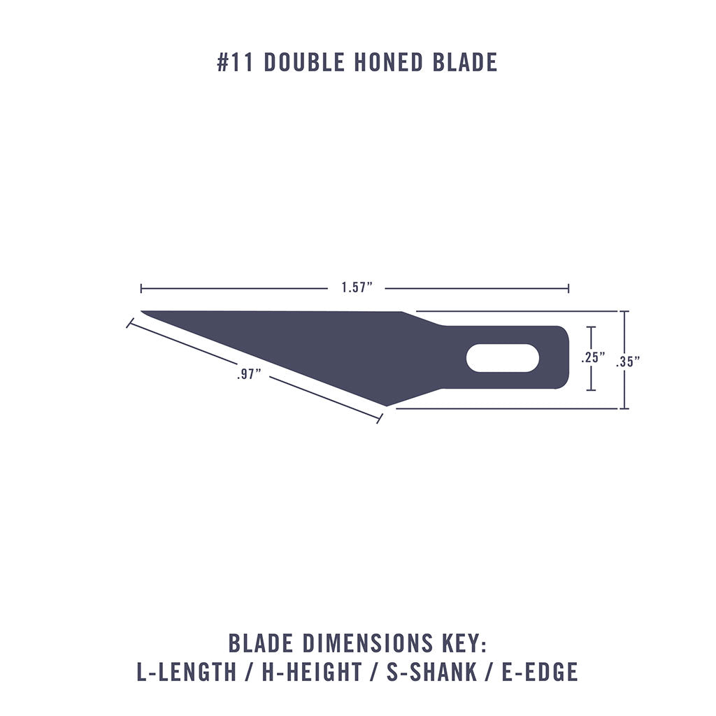 Excel #11 Replacement Blades, 15 pc Dispenser at Boston General Store