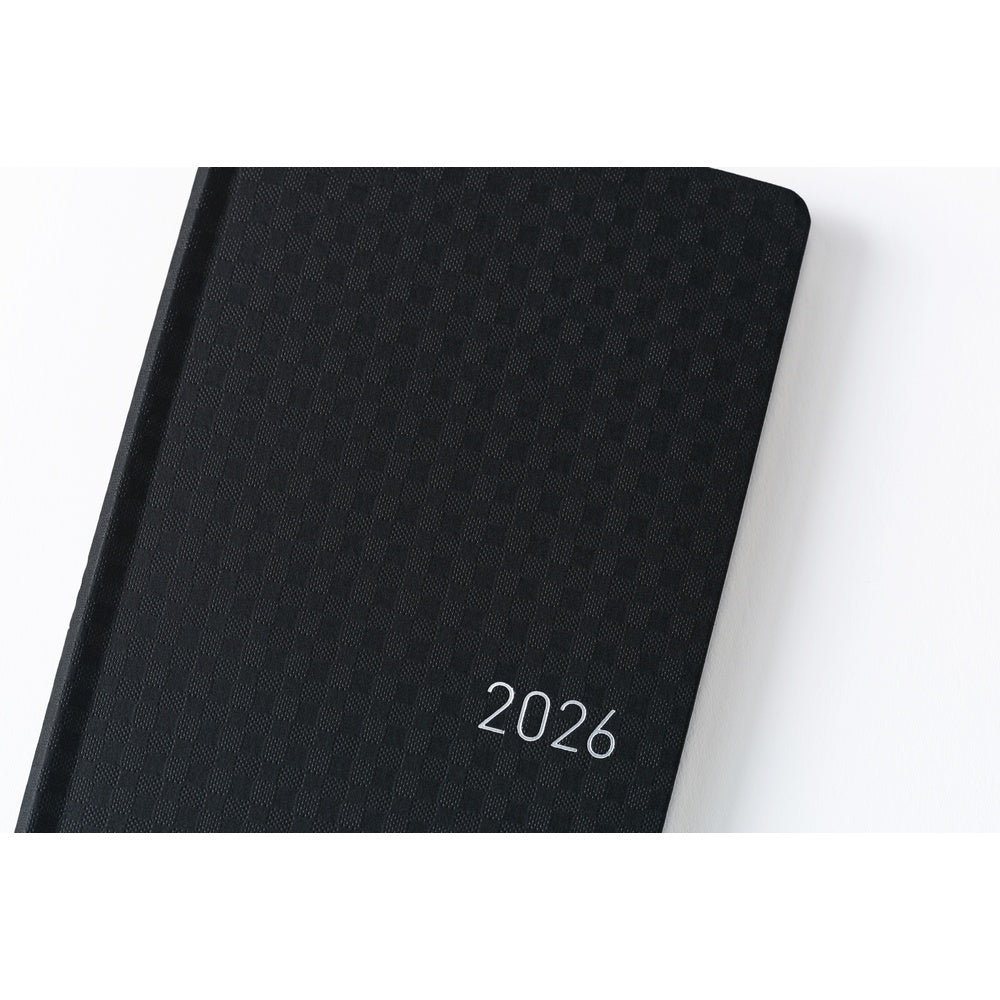 Hobonichi Techo Weeks 2026 - Paper Series: Black Gingham at Boston General Store