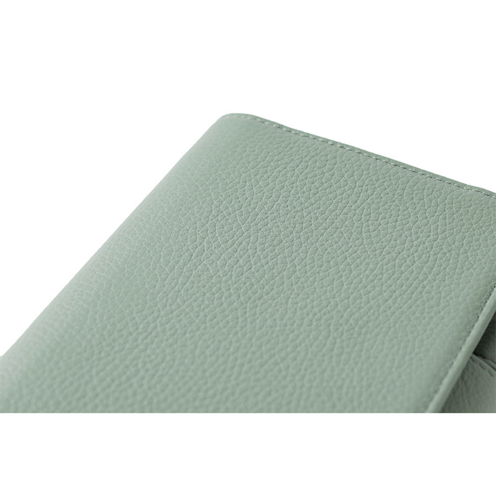 Hobonichi Techo Cover Original A6 - Leather: Water Green    at Boston General Store