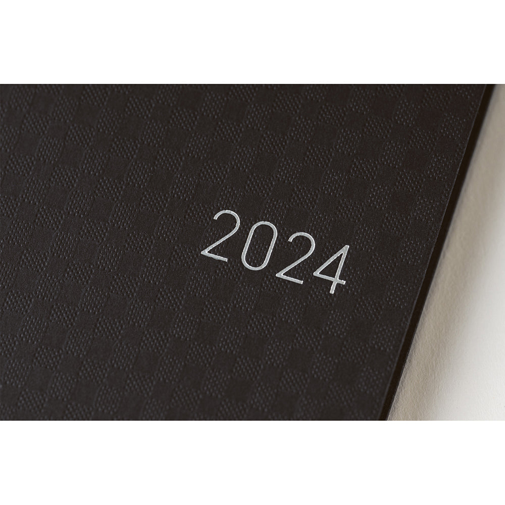 Hobonichi Techo Book Weeks - Paper Series: Black Gingham    at Boston General Store