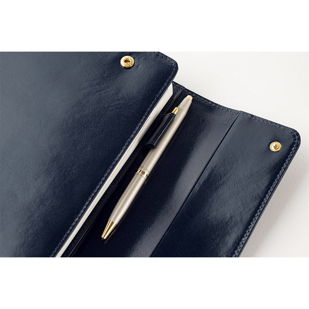 Hobonichi Techo Cover Cousin A5 - Leather: Silent Night    at Boston General Store
