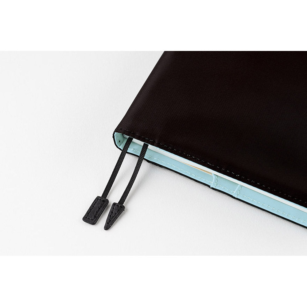 Hobonichi Techo Cover Cousin A5 - Colors: Black x Clear Blue    at Boston General Store