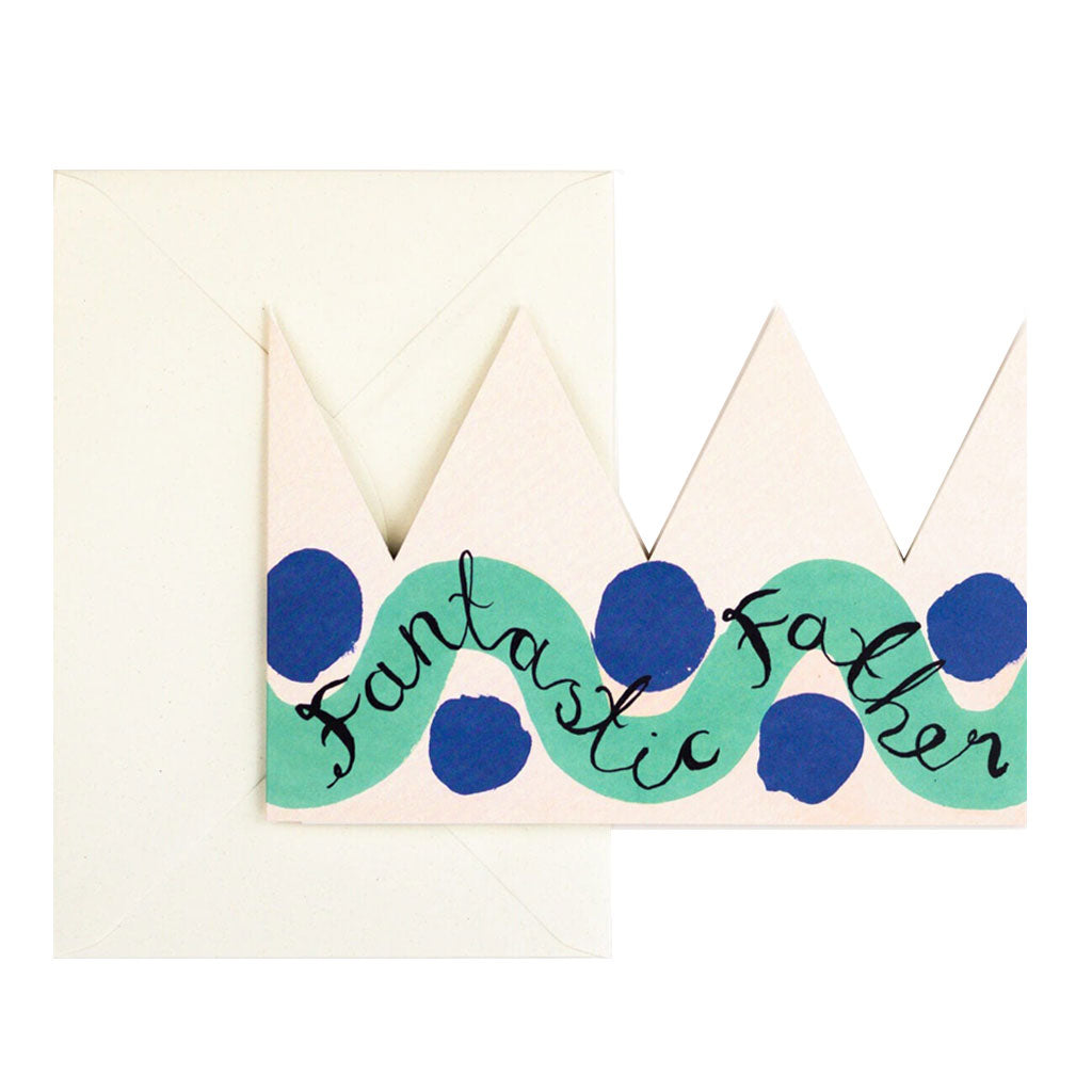 Fantastic Father Party Hat Card at Boston General Store