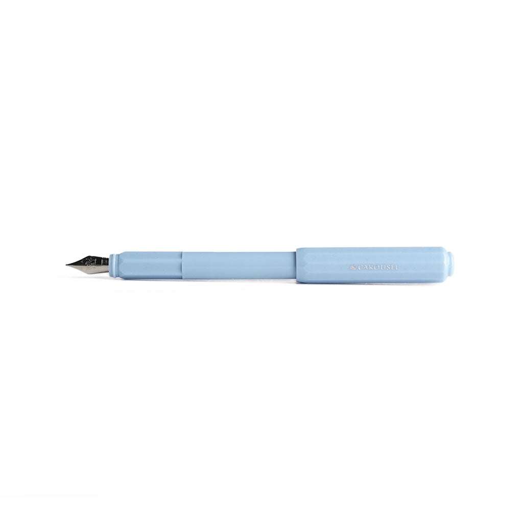 The Carousel Fountain Pen Forget Me Not Fine  at Boston General Store