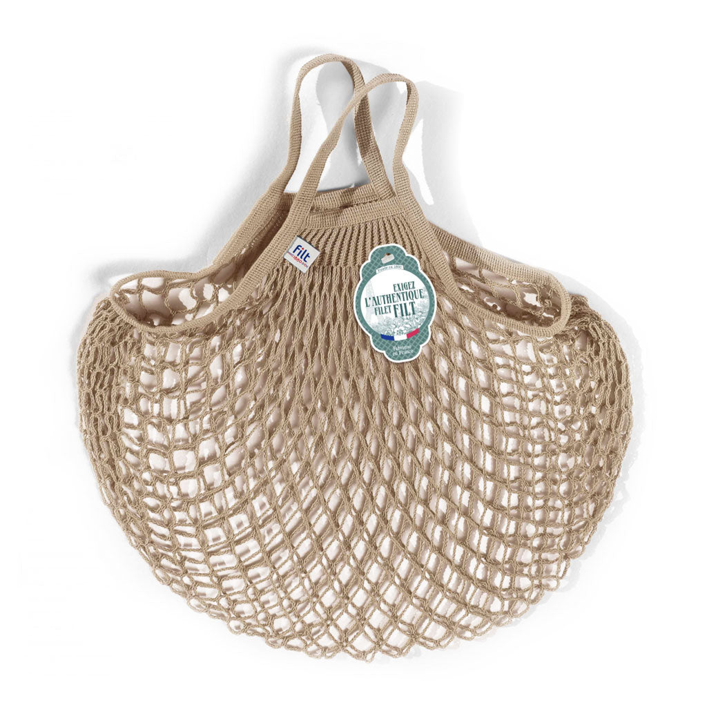 Filt French Market Net Bag | Boston General Store Aqua / Short Handle