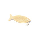Fish Shaped Loofah Pad with Rope Boston General Store