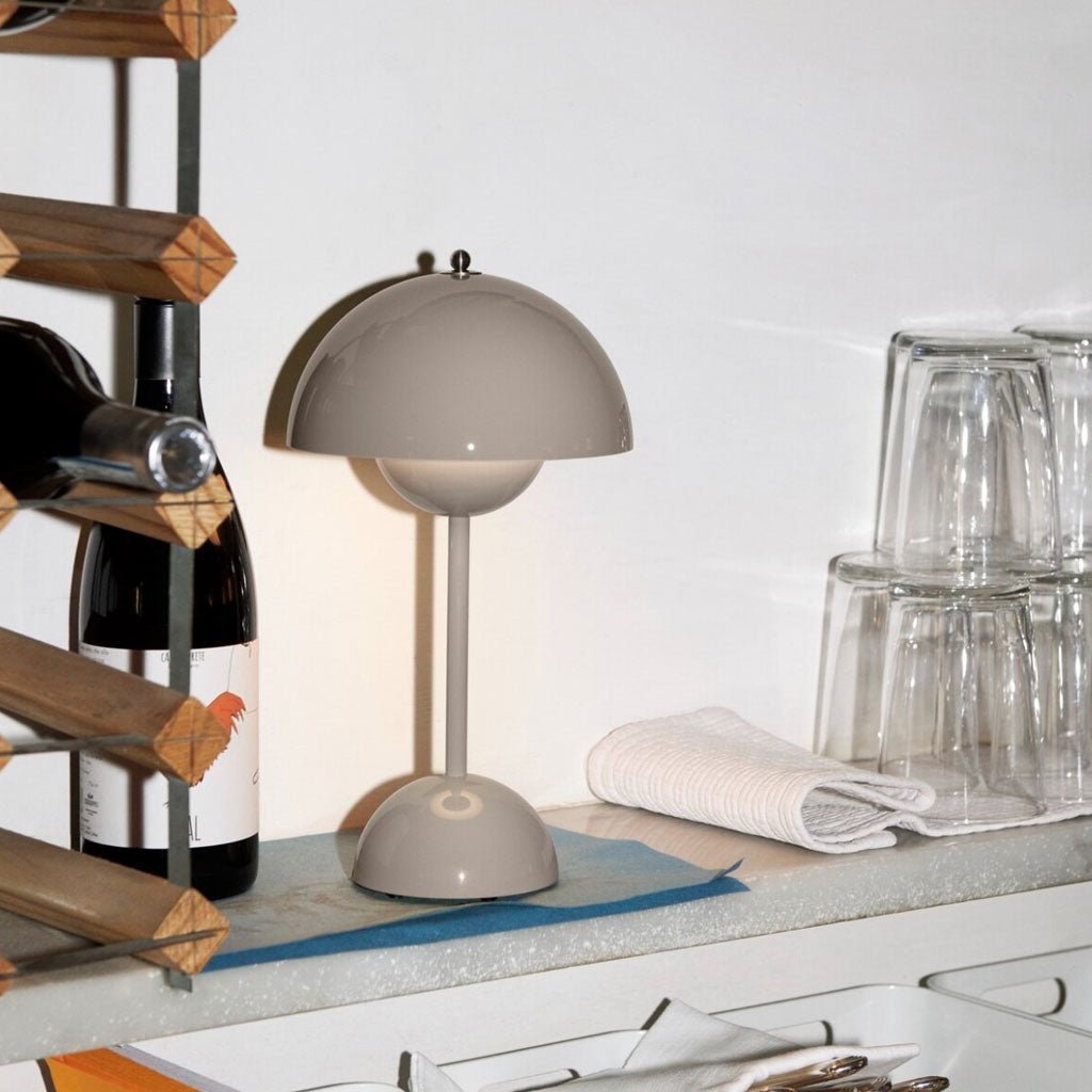 Flowerpot Portable Table Lamp Boston General Store