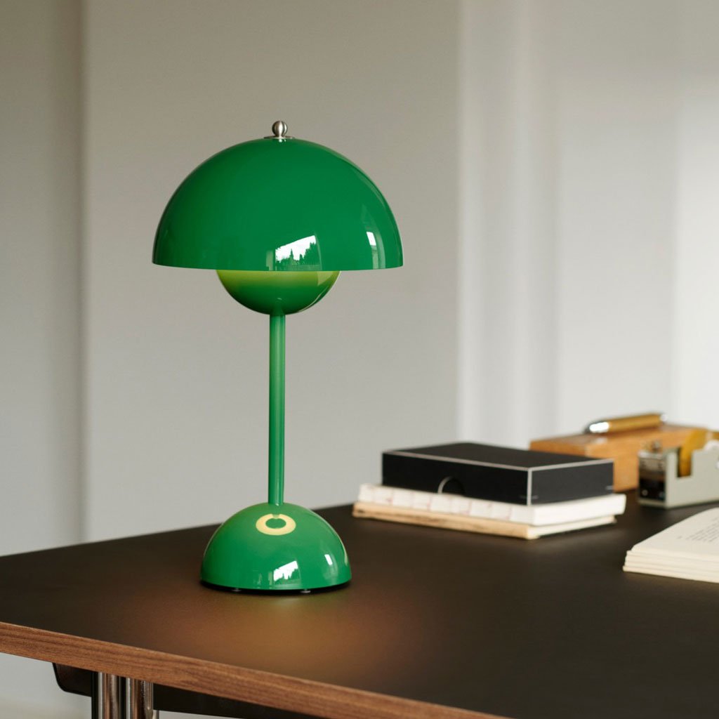 送料込　ヴェルナーパントン Flowerpot Table lamp Verner Panton VP4 Flowerpot Table Lamp – Danish Design Store
