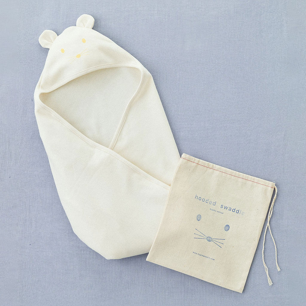 Hooded Baby Swaddle    at Boston General Store