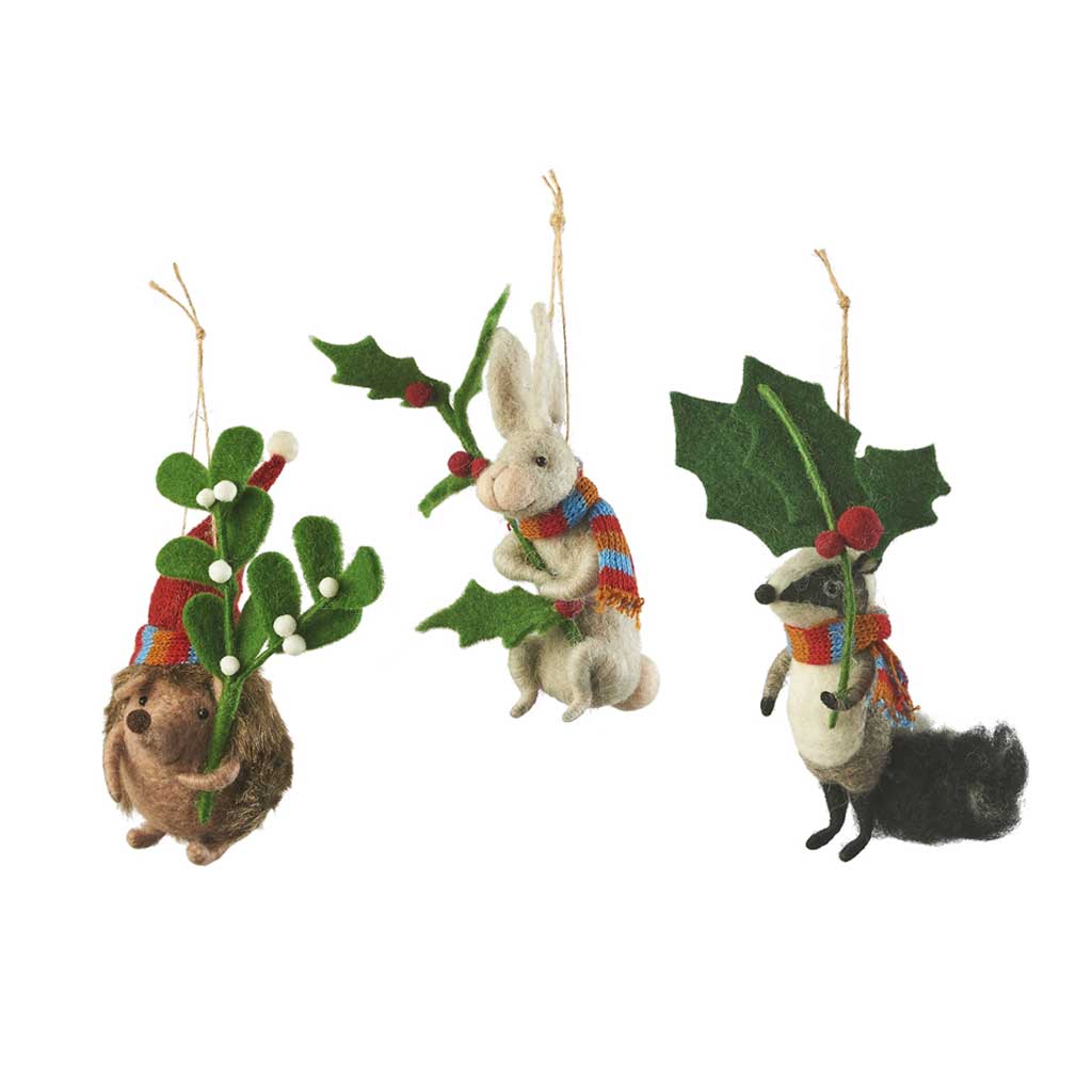 Forest Animal Ornament Boston General Store