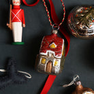 Forest House Glass Ornament Boston General Store