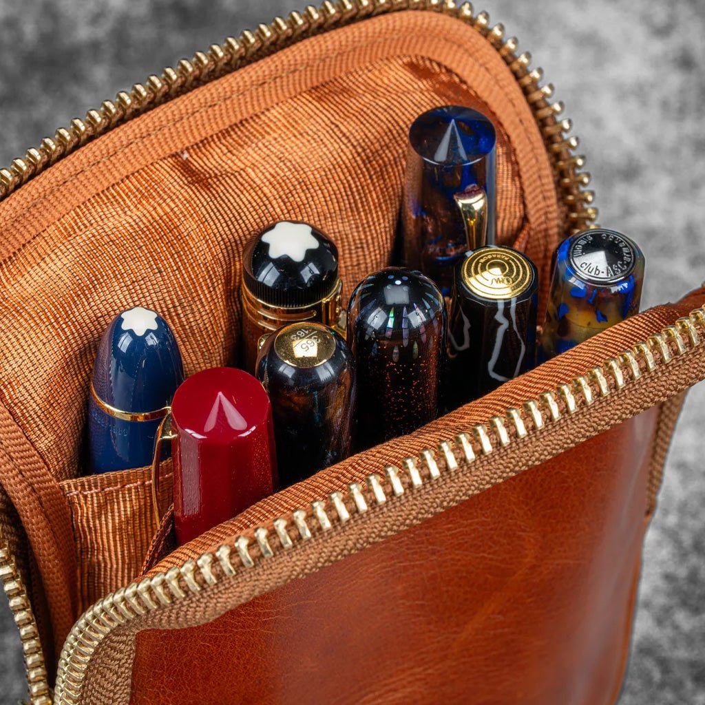 Galen x Nock Co. Leather Sinclair Pen Case | Boston General Store