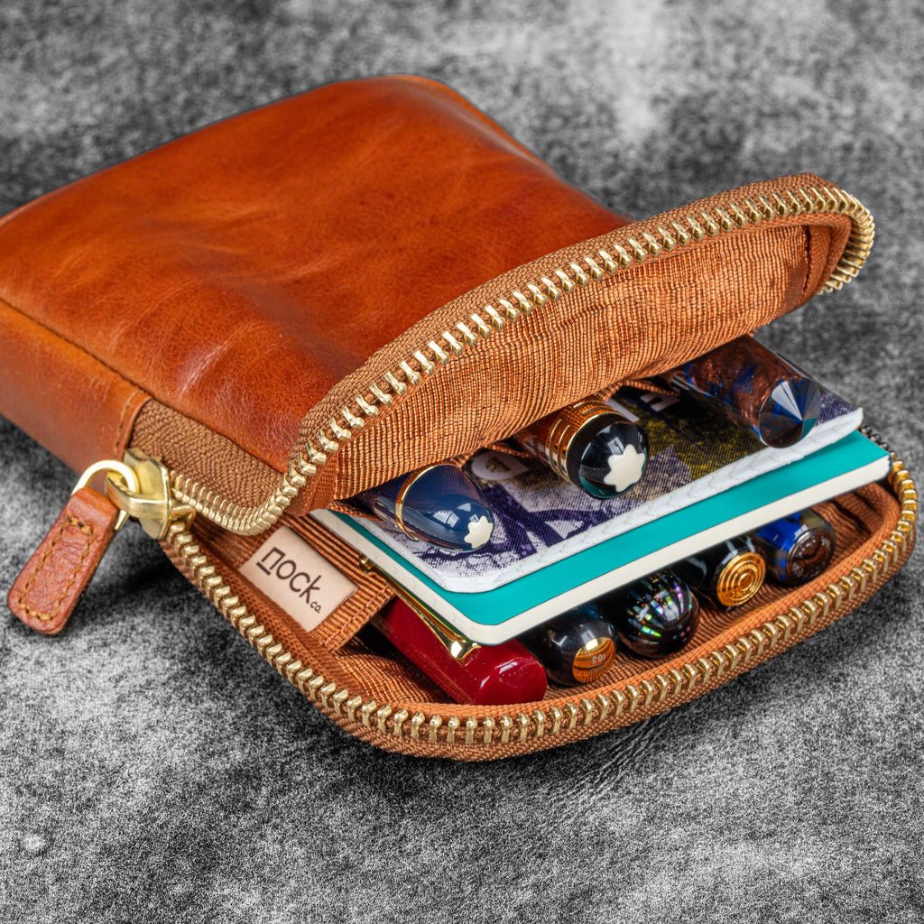 Galen x Nock Co. Leather Sinclair Pen Case | Boston General Store