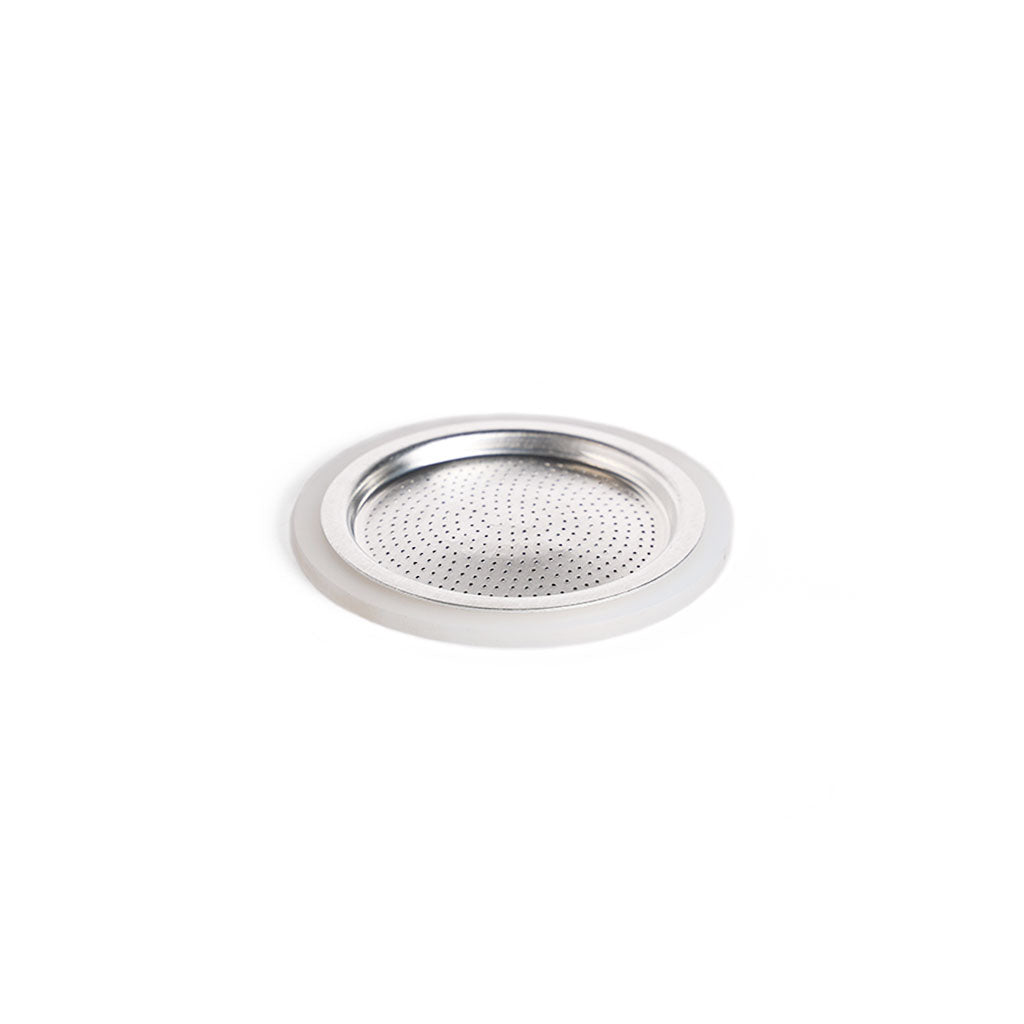 Gemini Espresso Maker Spare Parts Silicone Gasket + Filter at Boston General Store