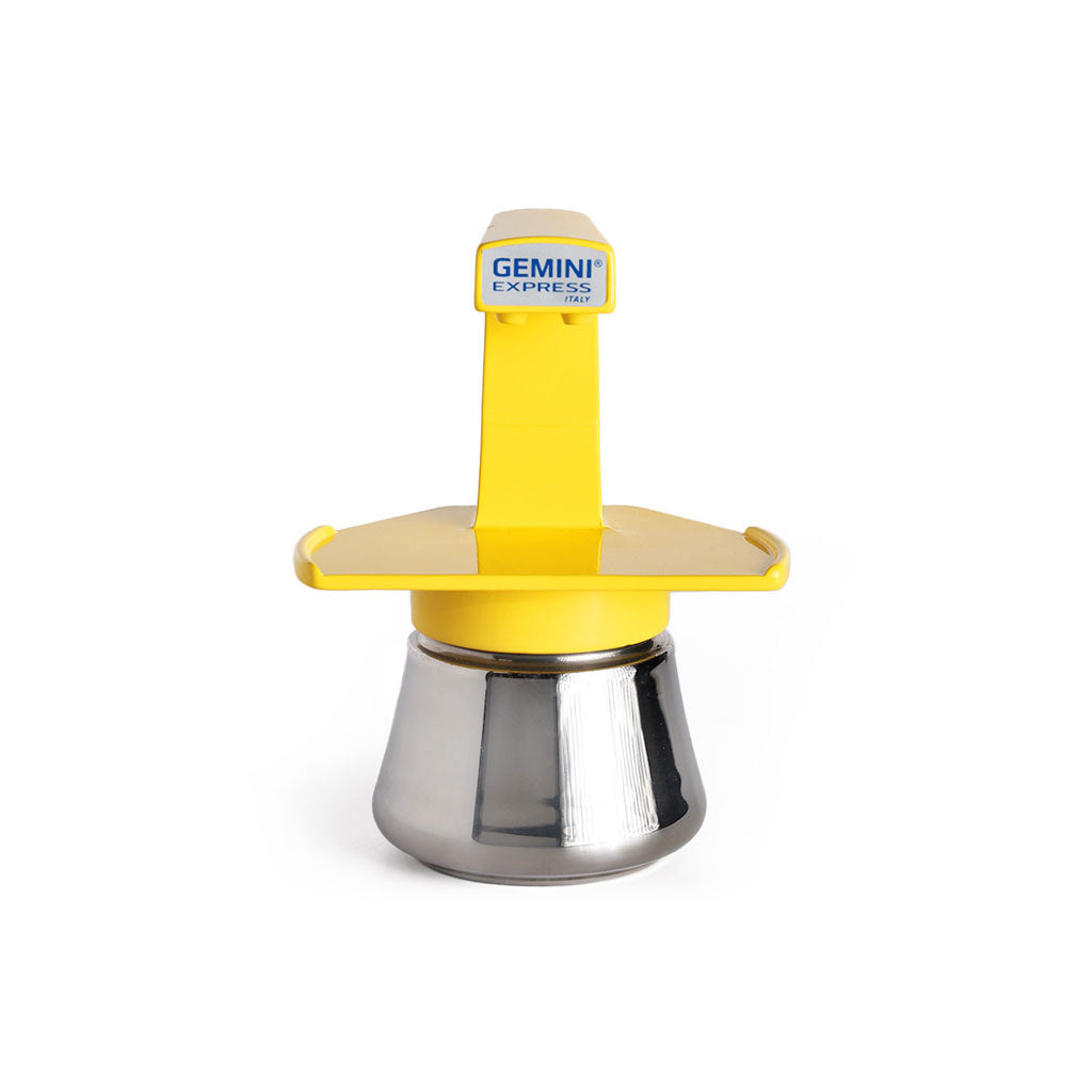 Gemini Espresso Maker Induction Yellow (Gloss) at Boston General Store