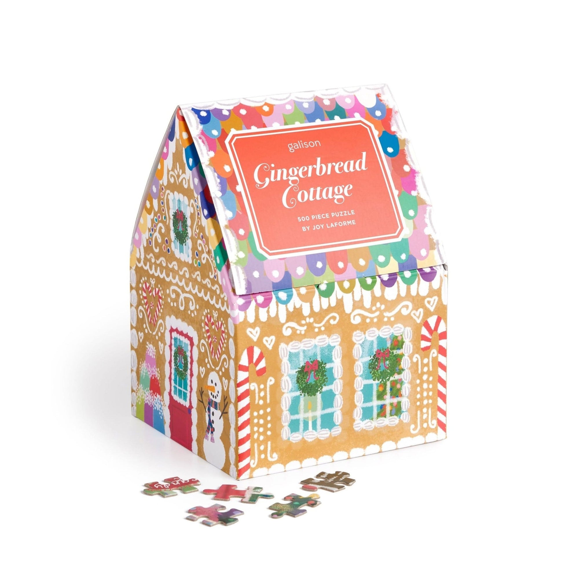 Gingerbread Cottage 500 Piece Puzzle Boston General Store
