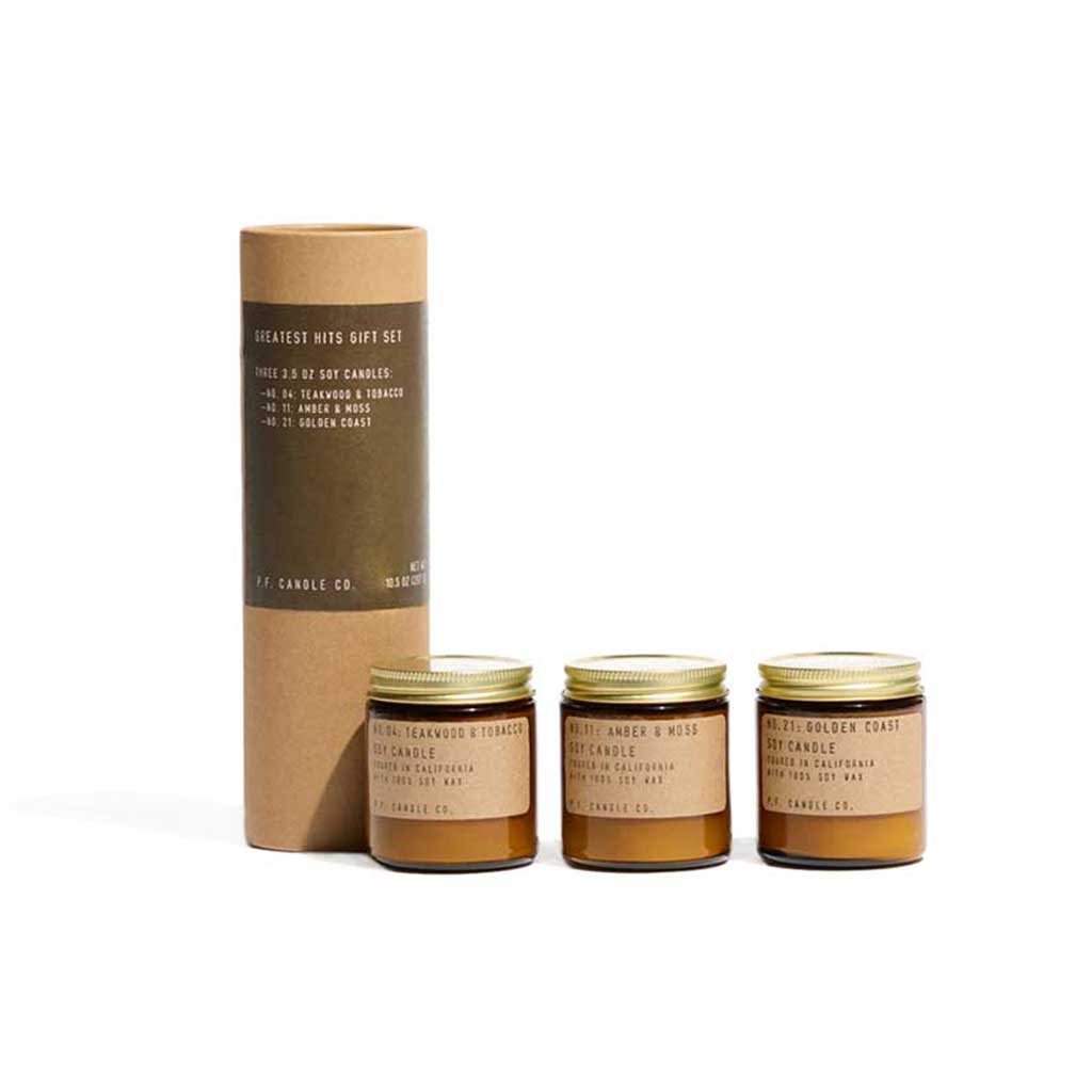 Greatest Hits Mini Candle Gift Set Boston General Store