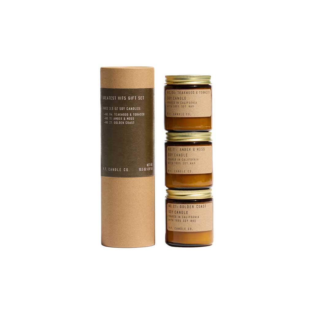 Greatest Hits Mini Candle Gift Set Boston General Store