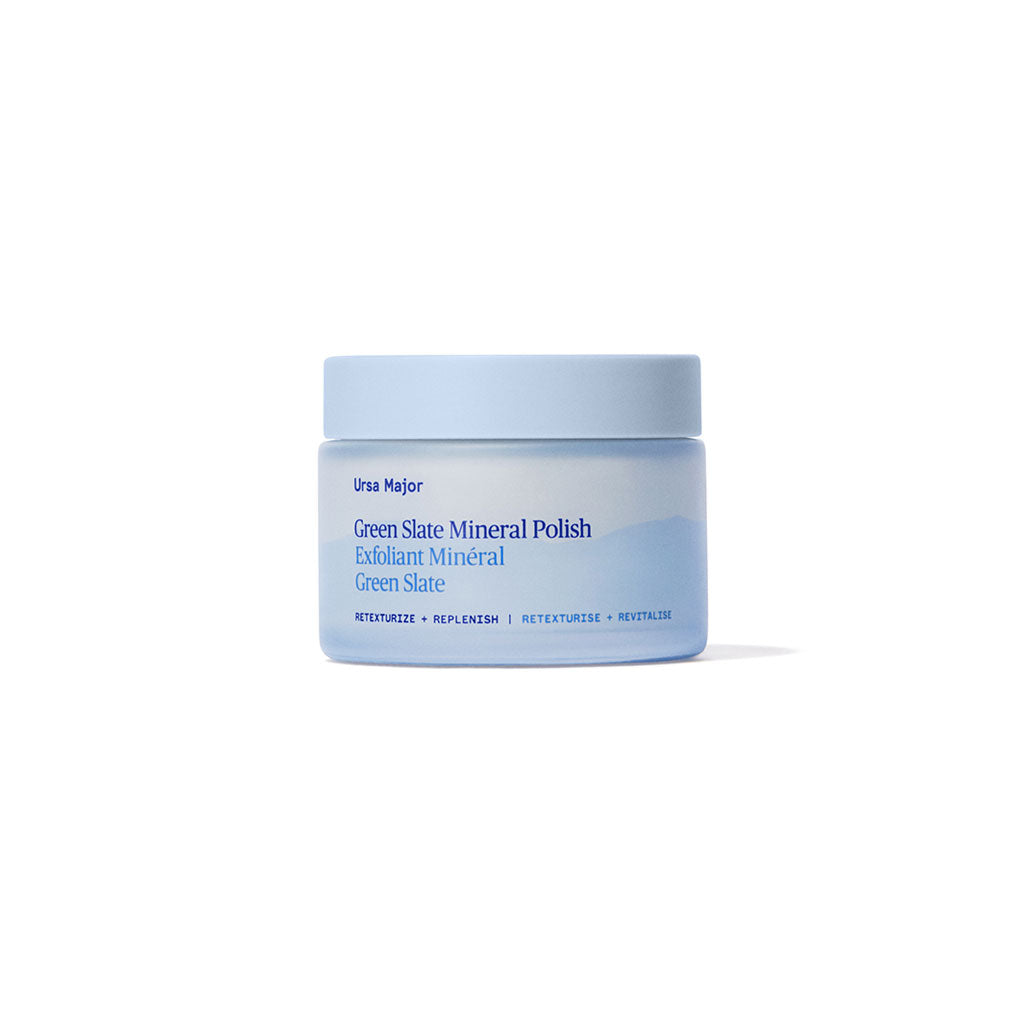 Green Slate Mineral Face Polish at Boston General Store