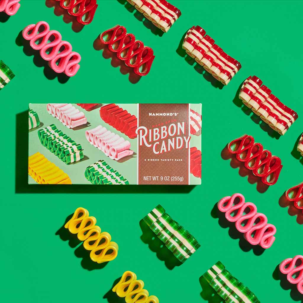 Ribbon Candy Gift Box    at Boston General Store