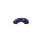 Glossy navy blue two pen rest on white background