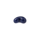 Glossy navy blue one pen rest on white background