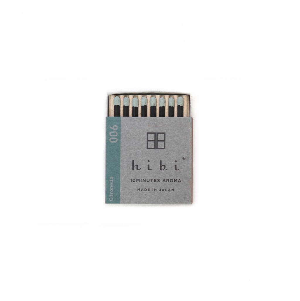 Hibi Incense Matches Boston General Store