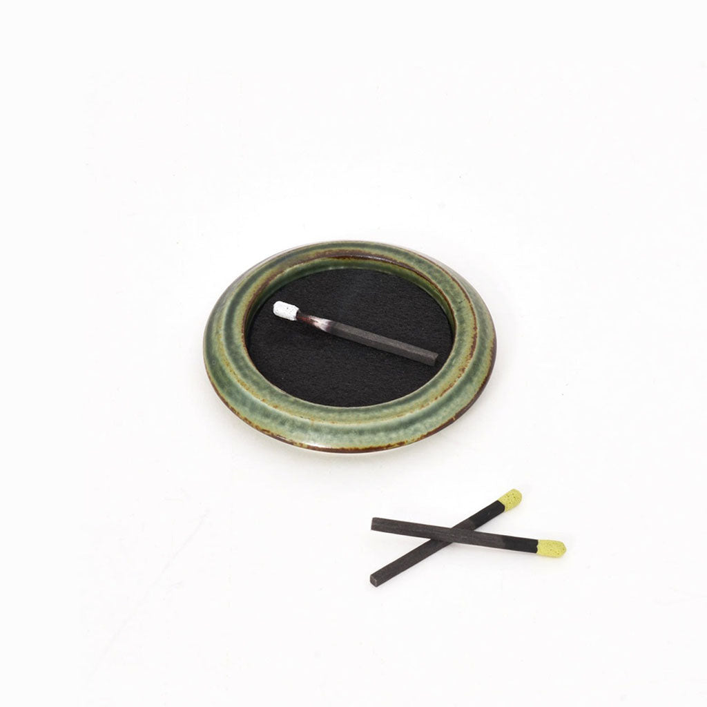Round Seto Incense Tray    at Boston General Store
