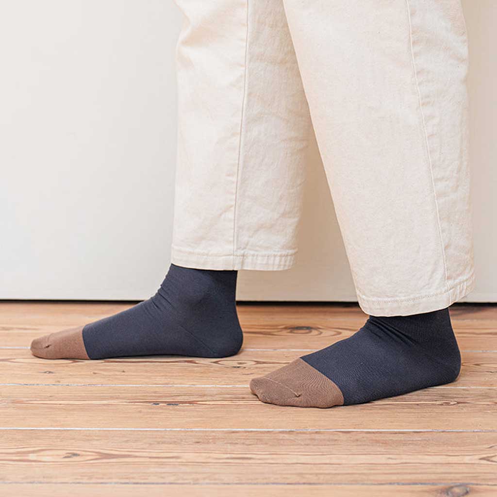 High Twisted Cotton August Sock Boston General Store