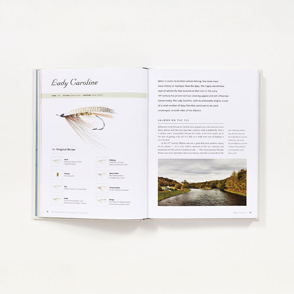 History of Fly Fishing in Fifty Flies at Boston General Store