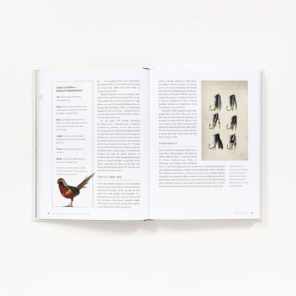 History of Fly Fishing in Fifty Flies at Boston General Store