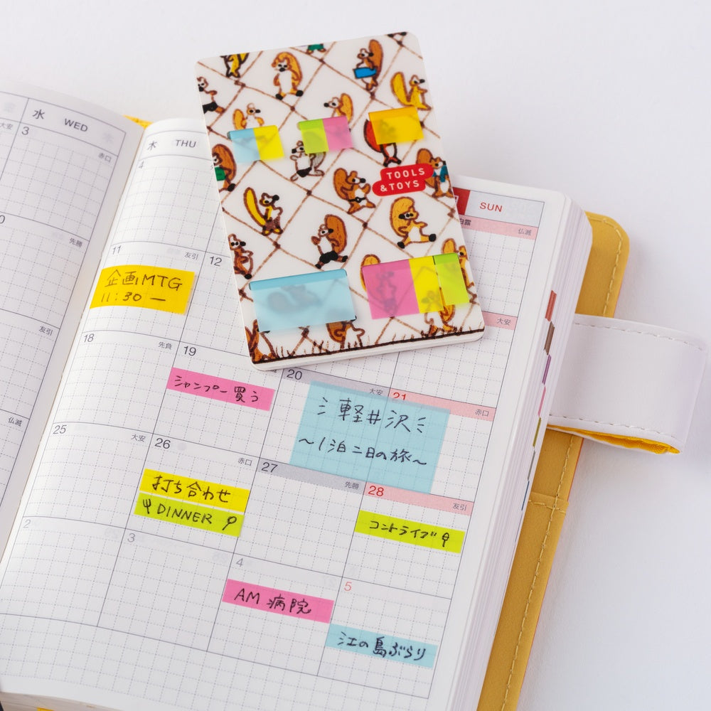 100%ORANGE: Translucent Sticky Notes - Taking a Break at Boston General Store