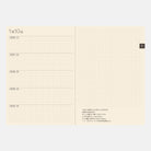 Hobonichi 5 - Year Techo Book - A6 - 2026 - 2030 Boston General Store