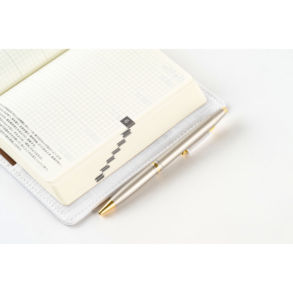 Hobonichi 5-Year Techo Book Gift Edition iyo okumi haconiwa - A6 - 2026-2030 at Boston General Store