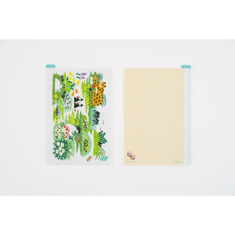 Hobonichi 5-Year Techo Book Gift Edition iyo okumi haconiwa - A6 - 2026-2030 at Boston General Store