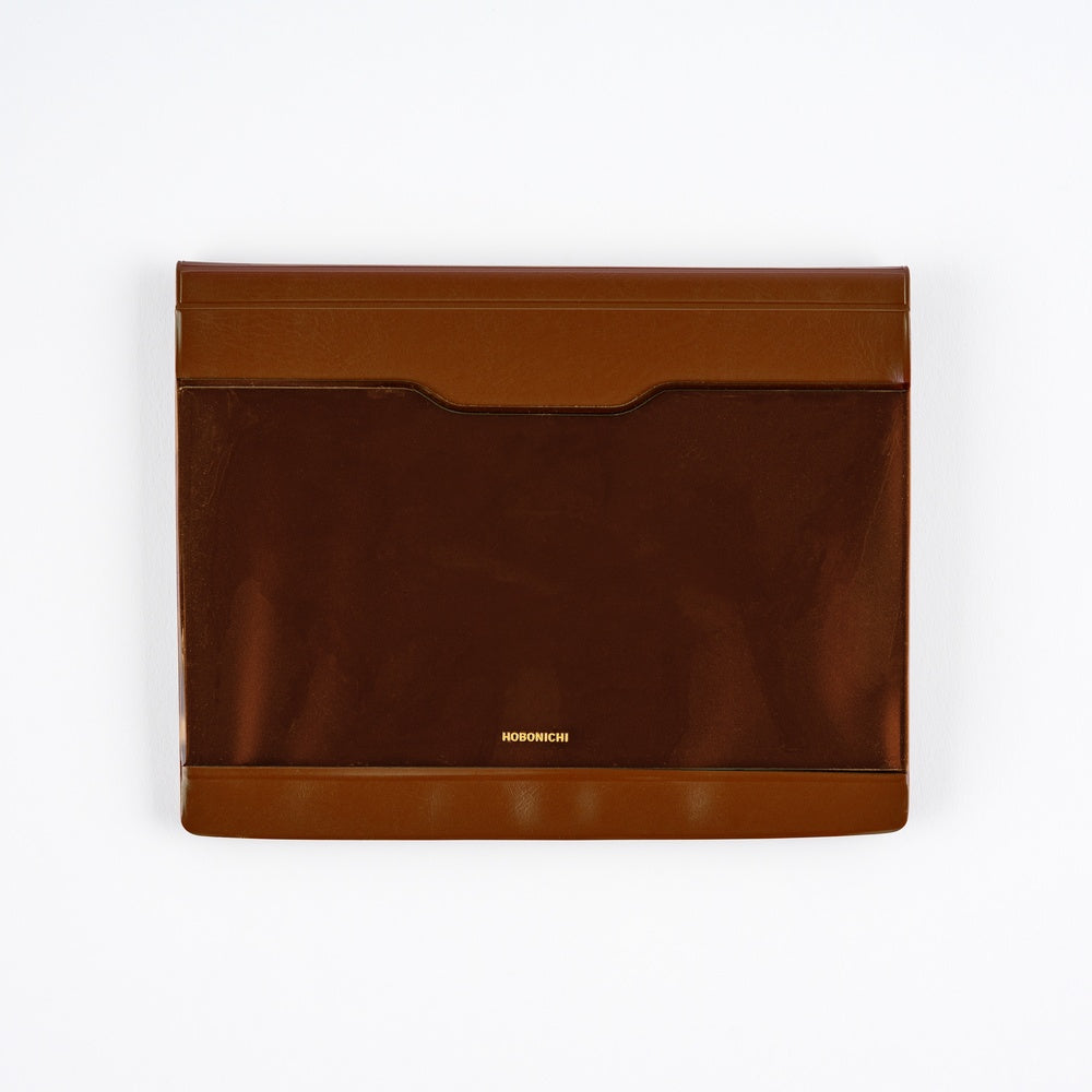 Alettone: Document Case for A6 Size - Brown at Boston General Store