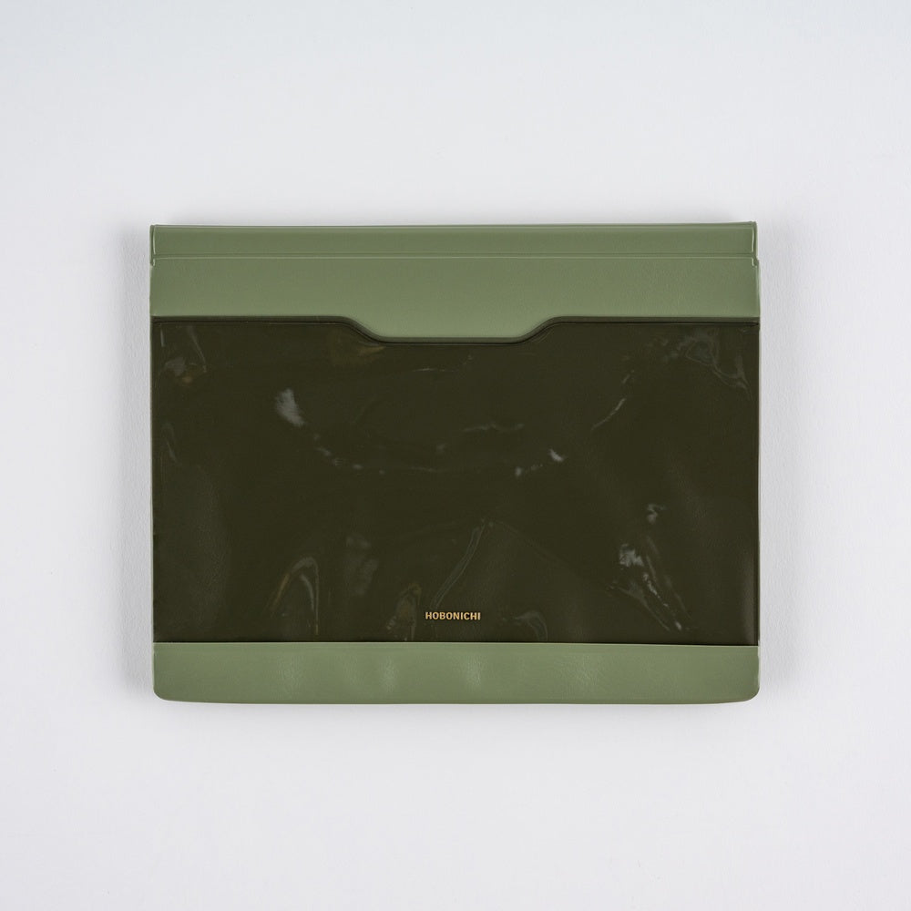Alettone: Document Case for A6 Size - Olive at Boston General Store