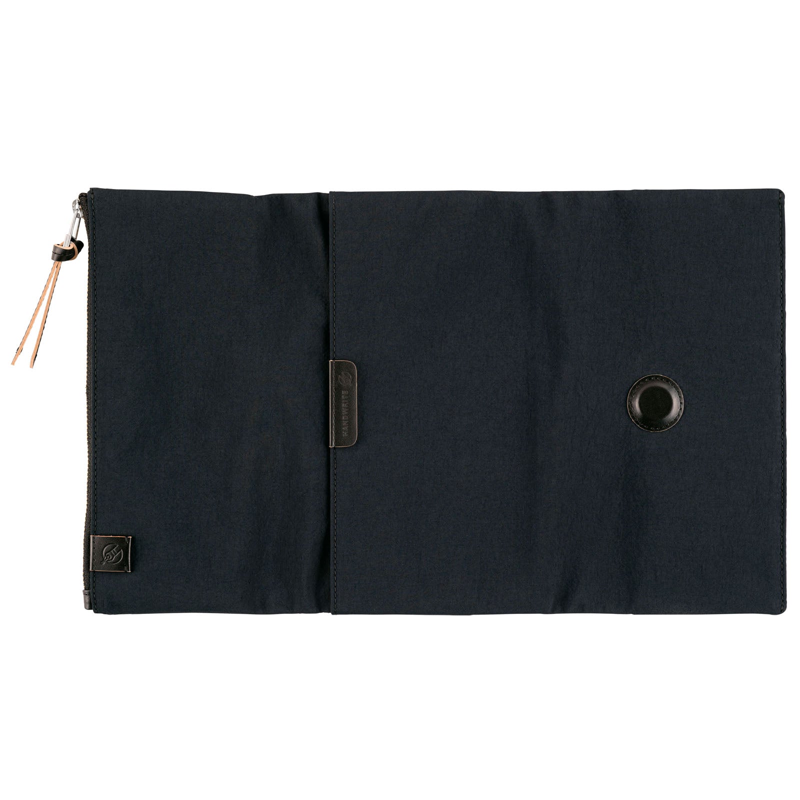 Black Hobonichi Techo Weeks Tragen cover on white background