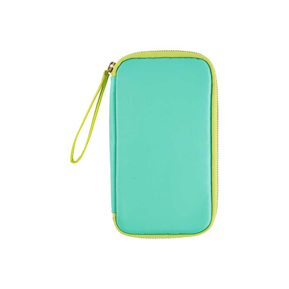 Hobonichi Small Drawer Pouch (Aqua Lime) at Boston General Store