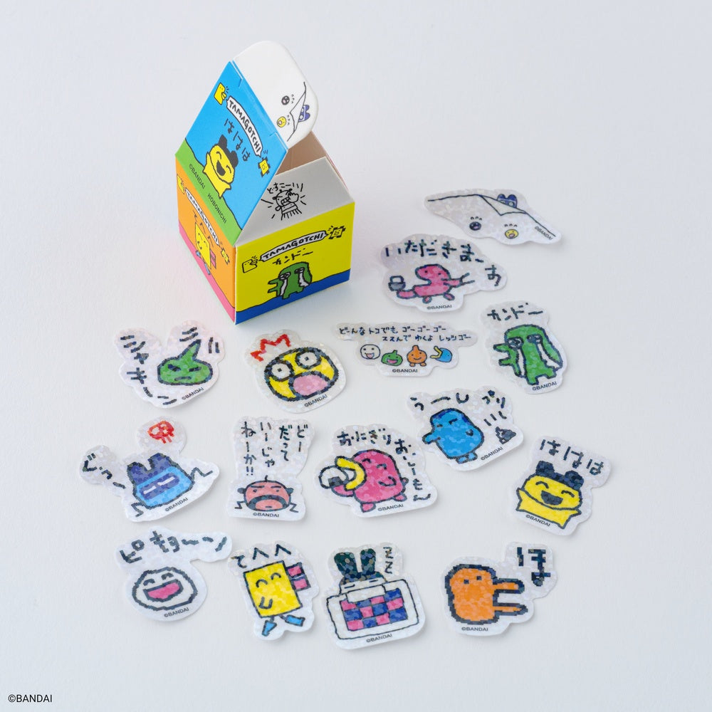 Tamagotchi: Flake Stickers (Set of 3 Boxes) at Boston General Store