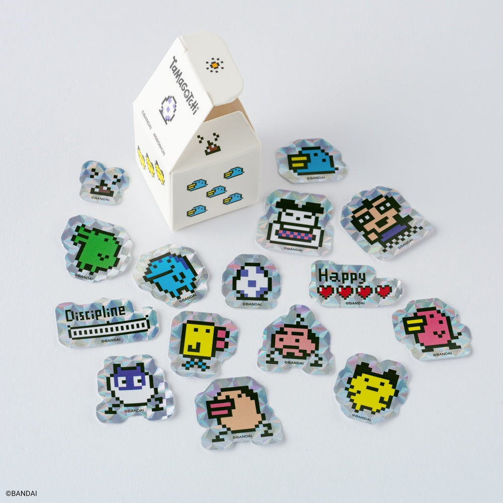 Tamagotchi: Flake Stickers (Set of 3 Boxes) at Boston General Store