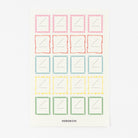 Hobonichi Frame Stickers for Dates Boston General Store