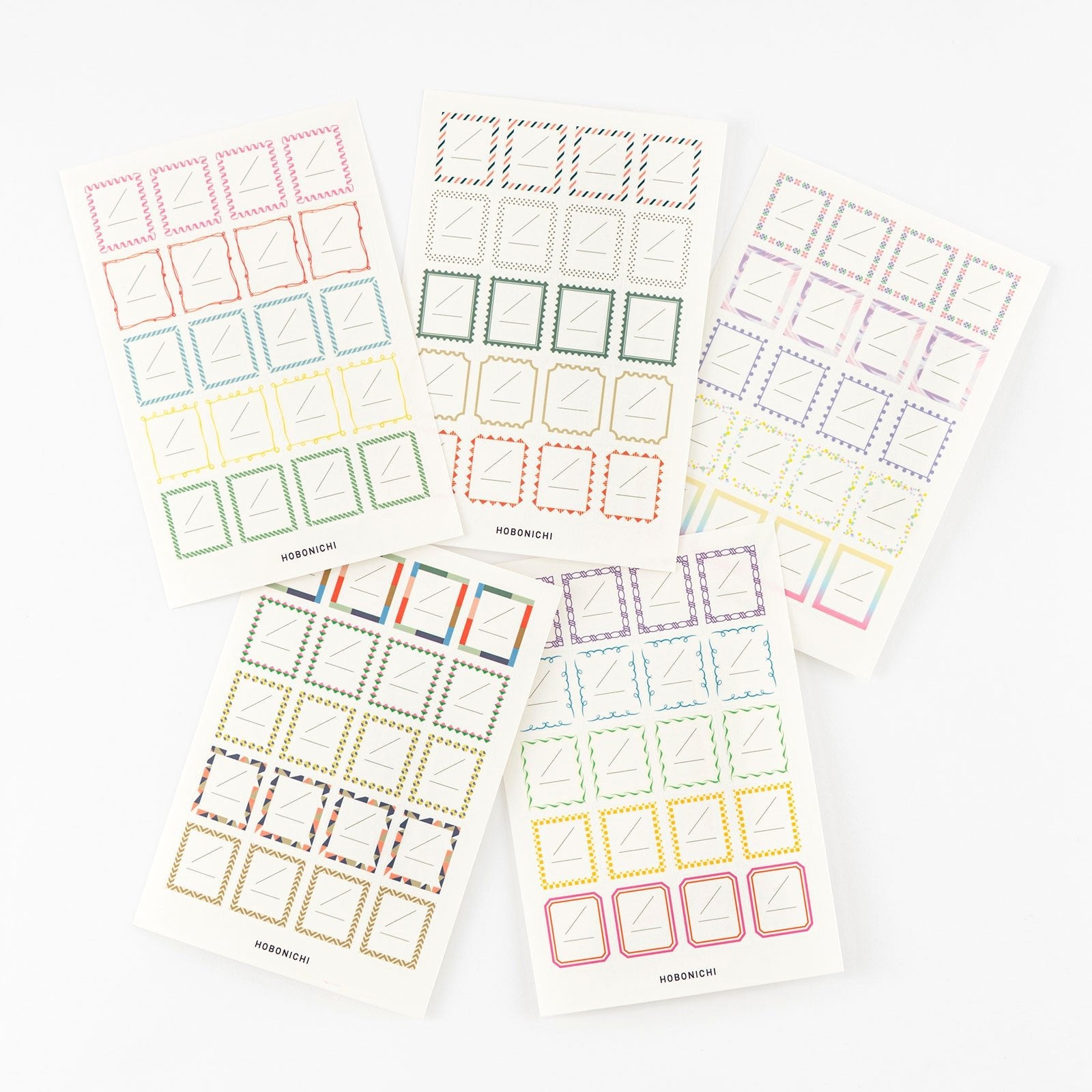 Hobonichi Frame Stickers for Dates Boston General Store