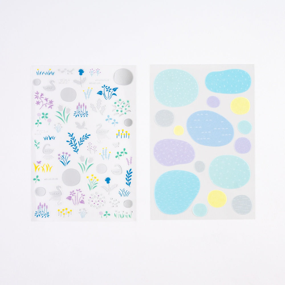 Yuri Sanae: Layering Stickers (Forest Lake) at Boston General Store
