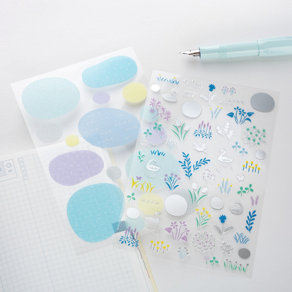 Yuri Sanae: Layering Stickers (Forest Lake) at Boston General Store