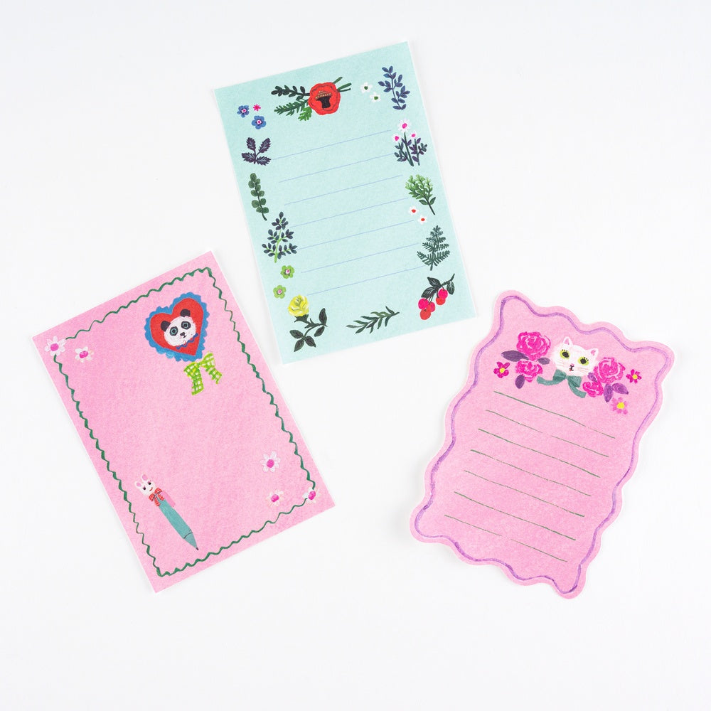 Yumi Kitagishi: White Cat’s Mini Letter Set at Boston General Store